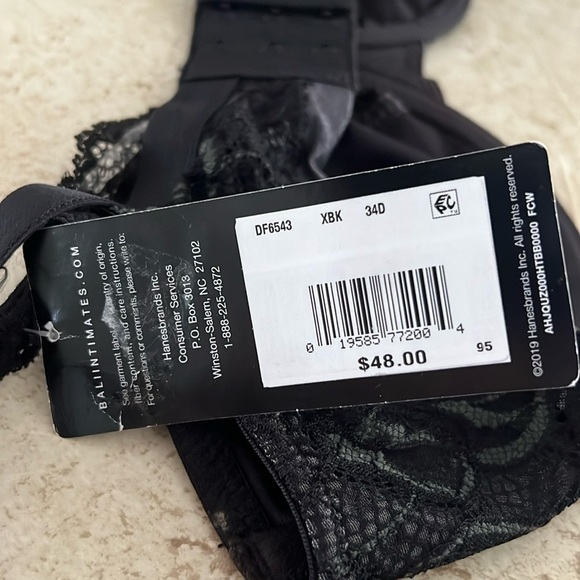 Bali Underwire Bra Side Lift and Shaping Size 34D NWT ❤️ - Picture 6 of 8